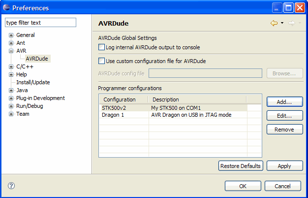 avr eclipse plugin